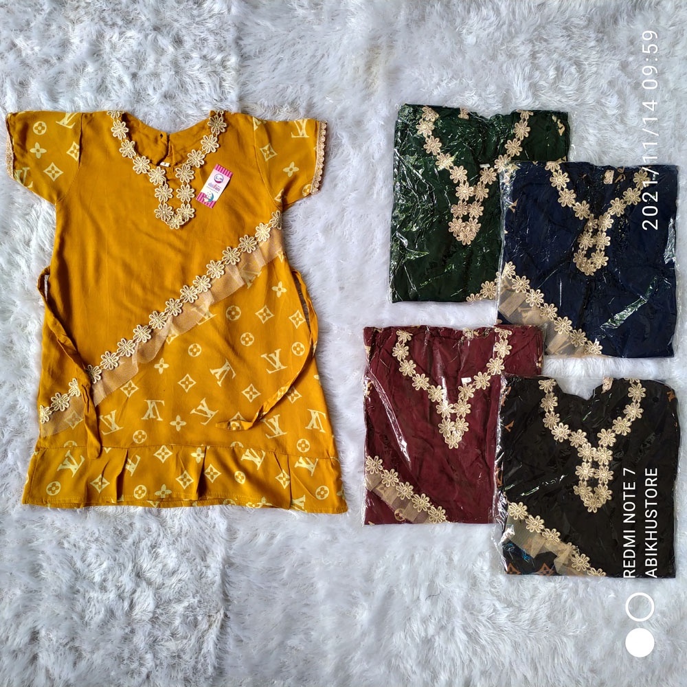 daster arab anak size s 0-2 tahun