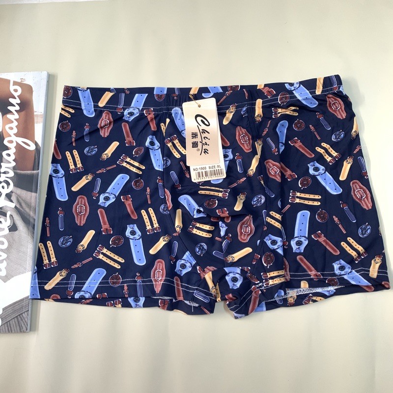 boxer pria/ celana dalam boxer/ cooling fiber/ cd boxer pria impor/ cd boxer motif/ 3pc