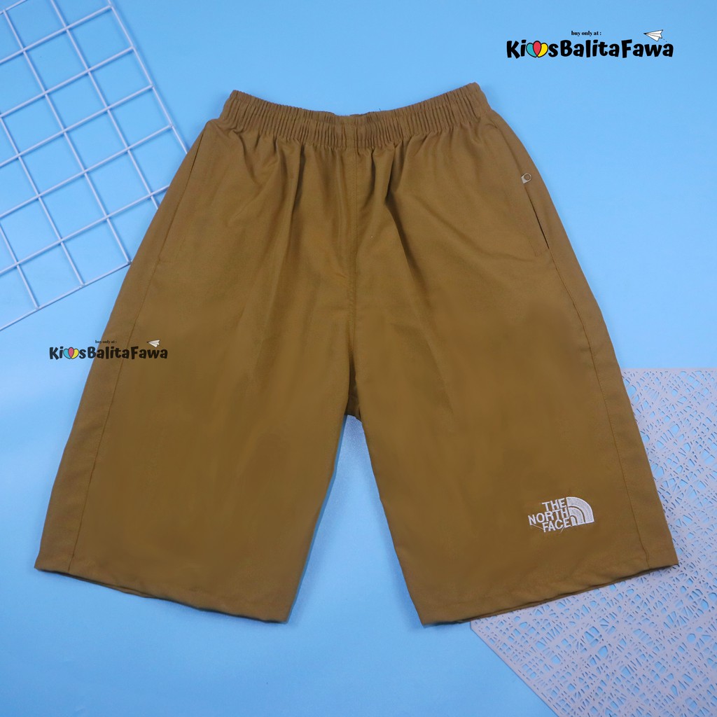 Celana Logo KODE TNF Dewasa Pria Fit To XL / Celana Pendek Laki Polos Boxer Sport Santai Olahraga babycinnamon