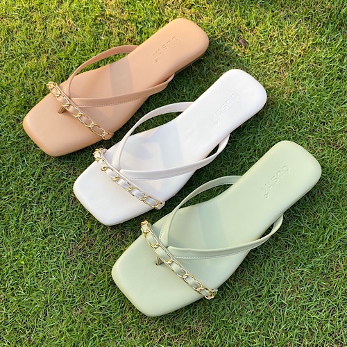 DUSHI Gracia Flat - Sandal flat wanita teplek