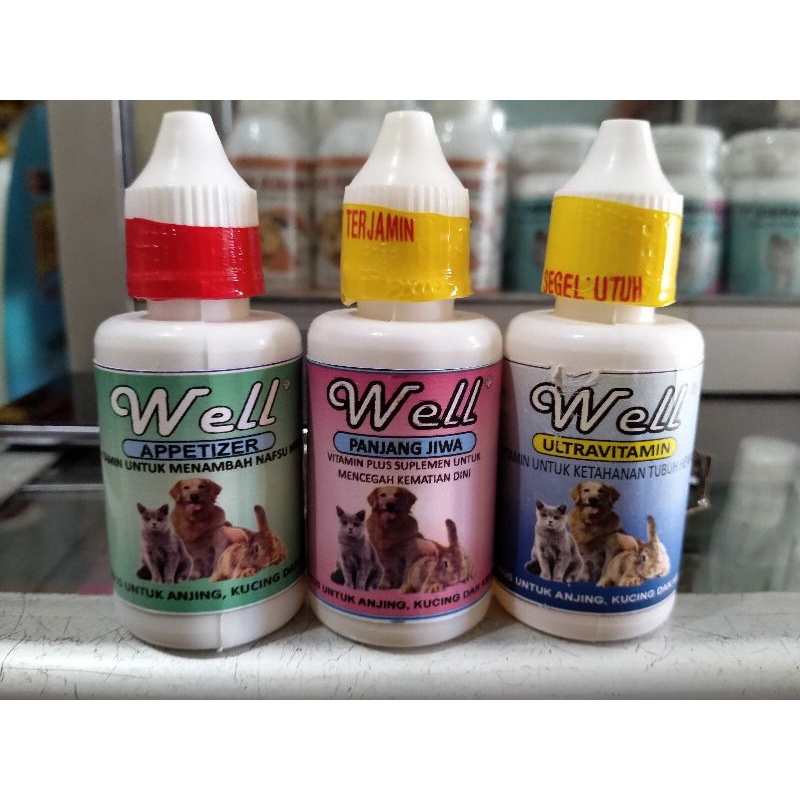 WELL 30 ml - Panjang Jiwa/ Ultravitamin/ Appetizer