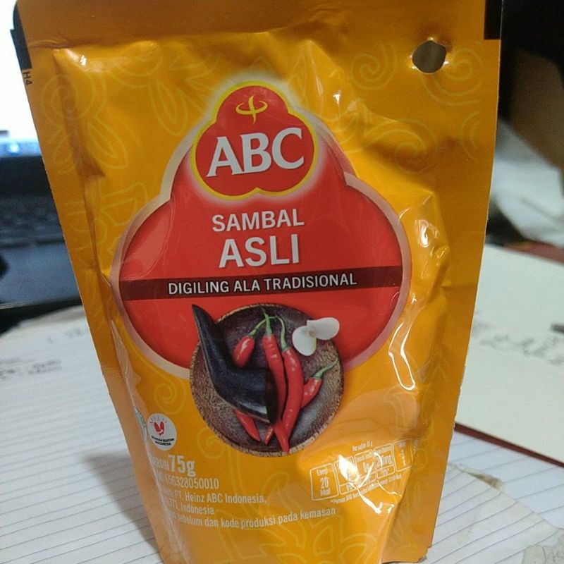 

Sambal asli ABC 3000 10pcs