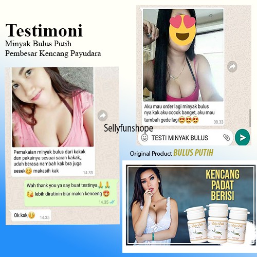 [ ORIGINAL ] MINYAK BULUS OBAT PEMBESAR PAYUDARA BPOM AMPUH CEPAT MONTOK OIL MASSAGE