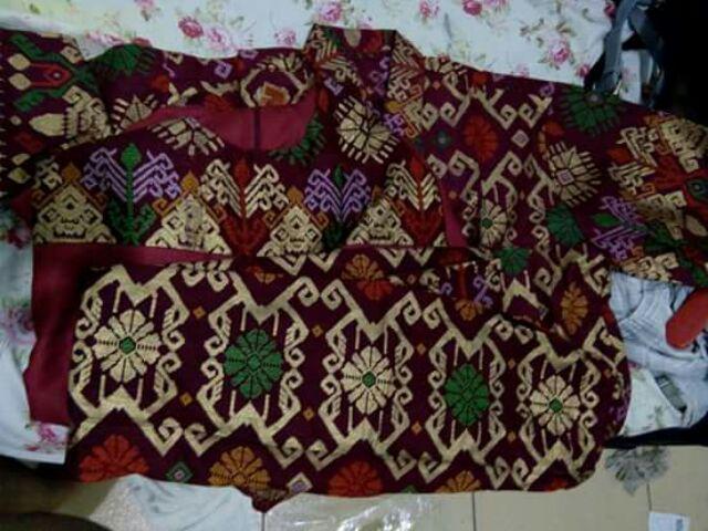 Maura Couple - Sania Ruffle Batik Termurah Shopee - Couple Ayunda Etnic / Ayunda Etnik Couple