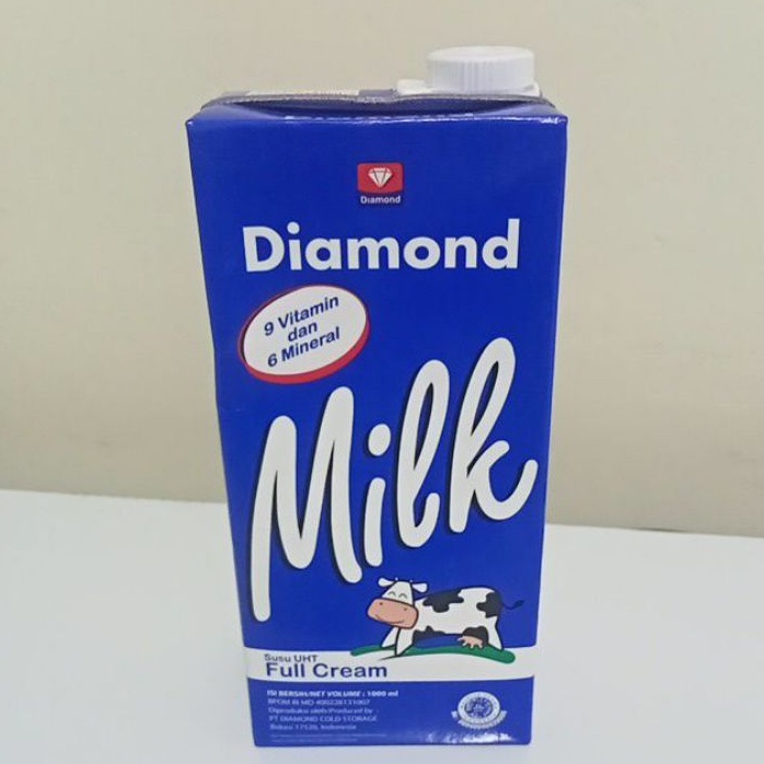 

Diamond Susu UHT Full Cream 1 Liter