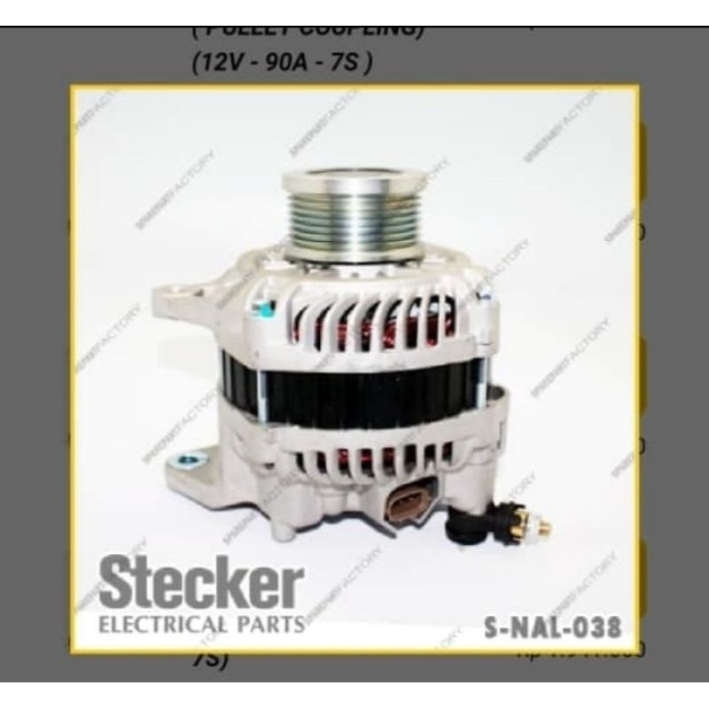 Dinamo amper Nissan Navara D40