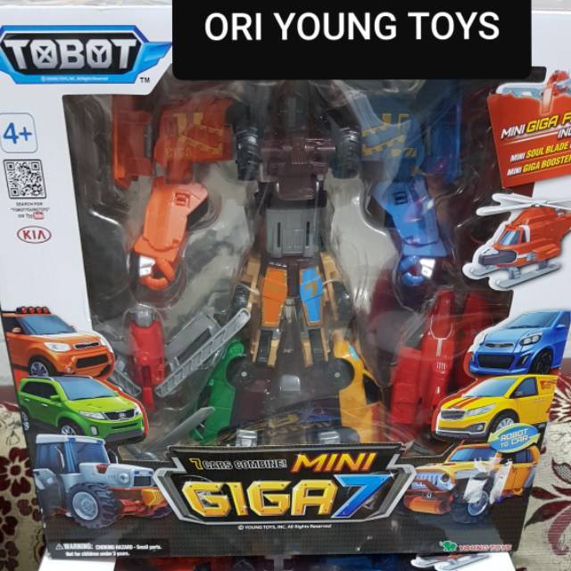 TOBOT Mini Giga Seven / Mini Giga 7 Original Young Toys