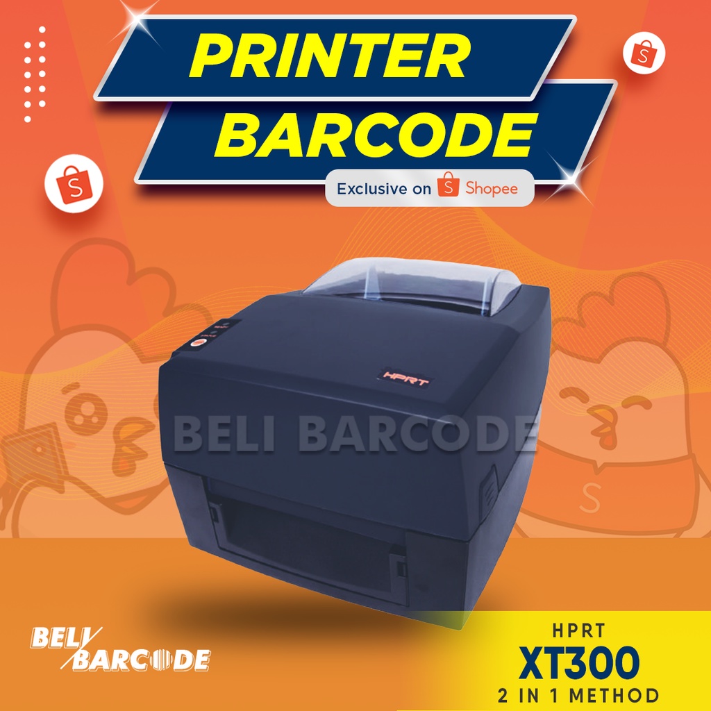 Printer Label HPRT XT 300 Cetak Barcode Direct Thermal Transfer