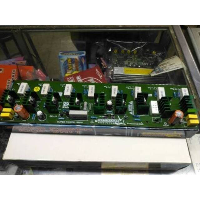Kit driver power amplifier exotic 8 transistor ( 665 )