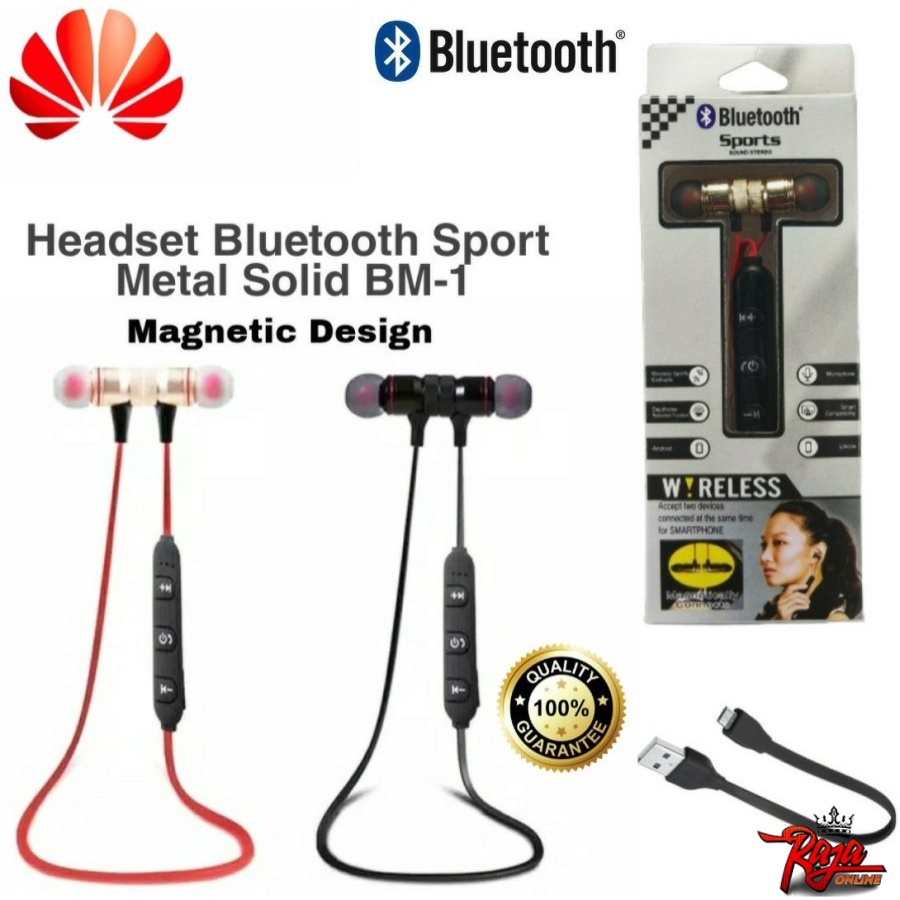 Handsfree Headset Bluetooth Magnetic magnet Cable M5