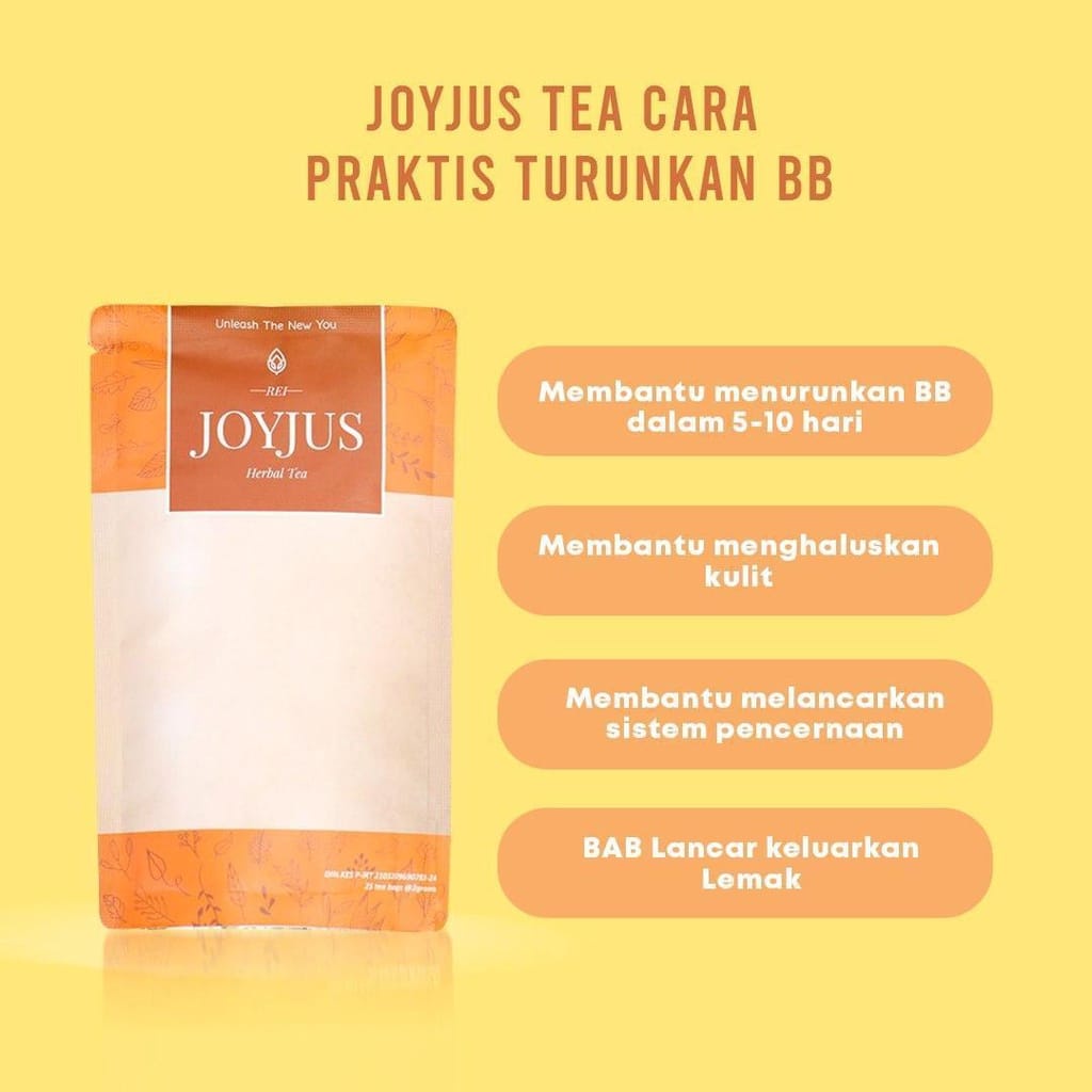 

BERKUALITAS!!! Pencegah Infeksi Ginjal dan Kantung kemih JOYJUS SLIMMING TEA Herbal Istana