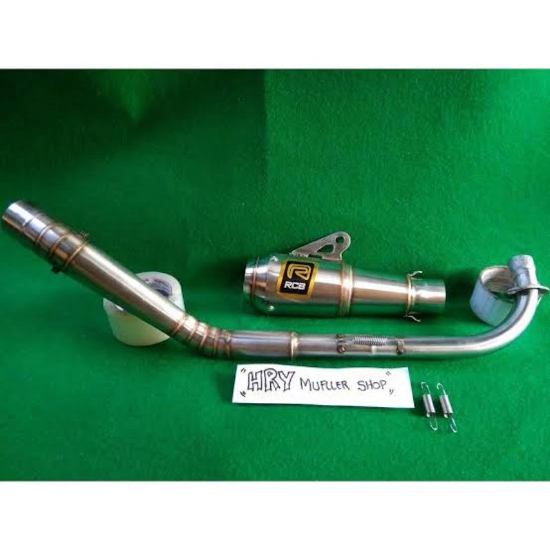 KNALPOT RACING RCB KAPSUL GTX SUPRA X JUPITER VEGA R KARISMA C70 SLINCER GTX