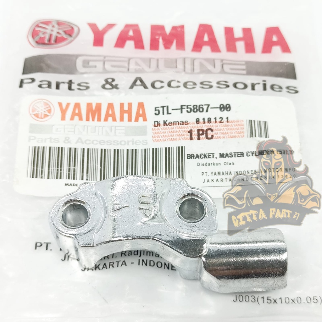 HOLDER DUDUKAN SPION KANAN YAMAHA 5TL KUALITAS ASLI ORIGINAL YAMAHA YGP PRESISI BAHAN BERKUALITAS TIDAK MUDAH PATAH DAN AWET JUPITER Z JUPITER MX JUPITER MX 135 VEGA R NEW VEGA ZR MIO MIO J MIO M3 XEON XEOPN RC SOUL GT DAN LAIN LAIN