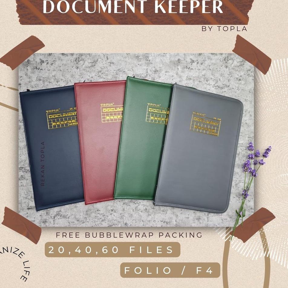 

[KODE PRODUK 0860F3699] Map Dokumen Ijazah Folio / Dokumen Keeper F4 / Map Reseleting Folio / Document Keeper / Map Rapot / Anti Air /Topla