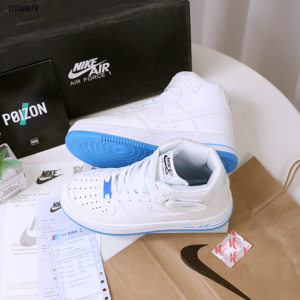 Air Force 1 Mid UV Reactive Swoosh D10887#