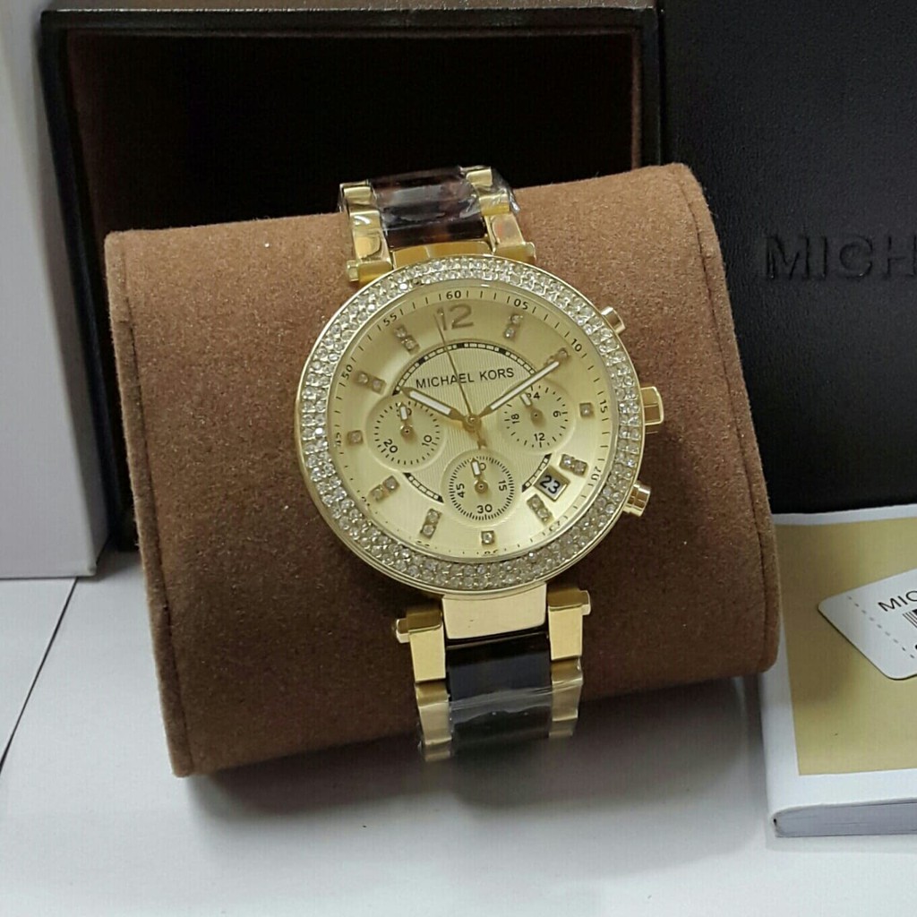 

Michael Kors MK** ladies combi acrylic & box (3.8cm)