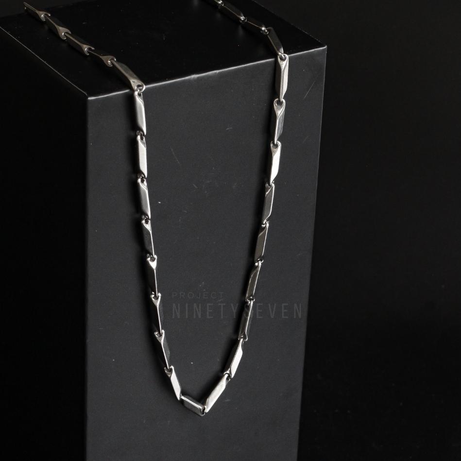 Trend Dicari GENESIS Necklace Kalung Titanium Anti Karat Pria Wanita - Project 97