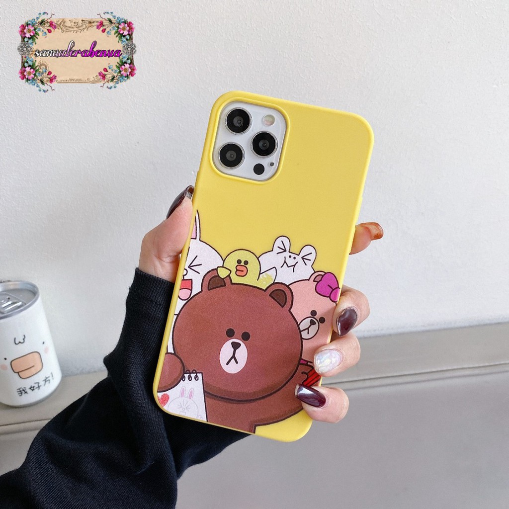 SS015 SOFTCASE BEAR samsung A20s A50 A50s A30s A31 A21s A51 SB1366