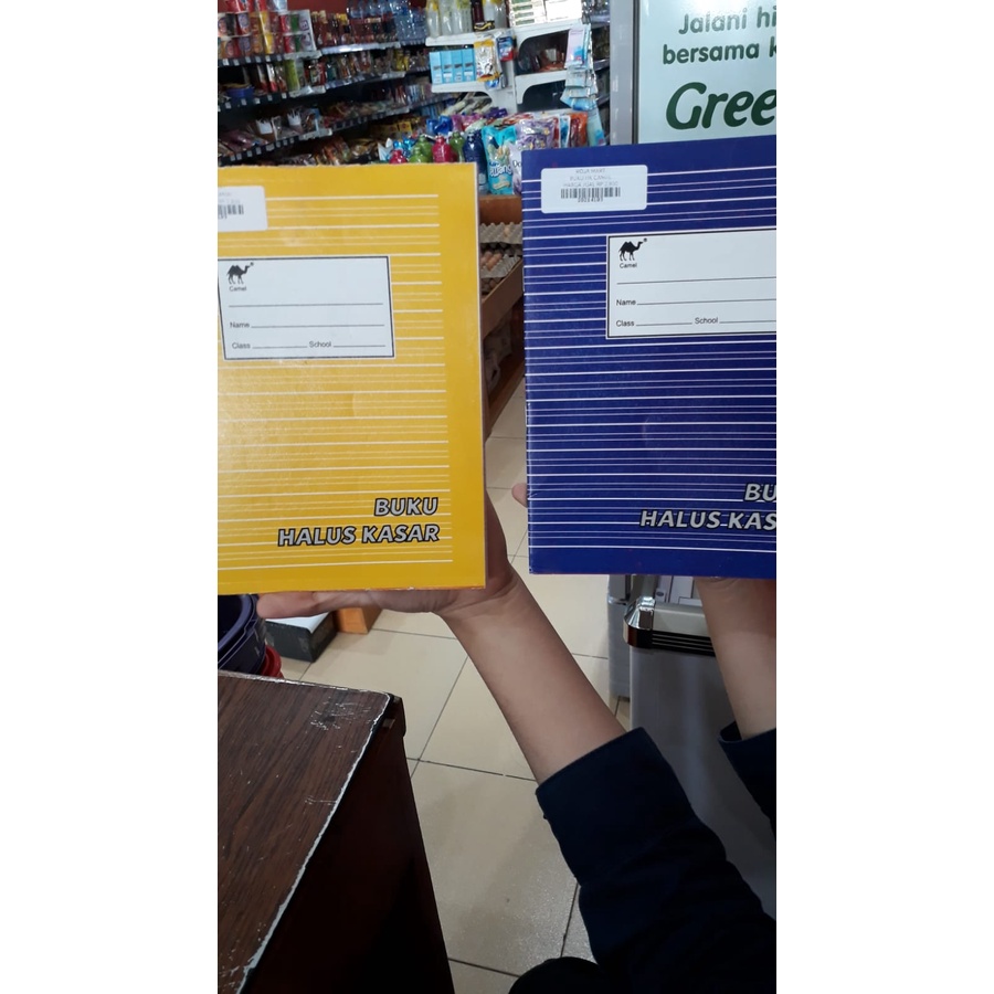 

BUKU HALUS KASAR CAMEL 32LEMBAR