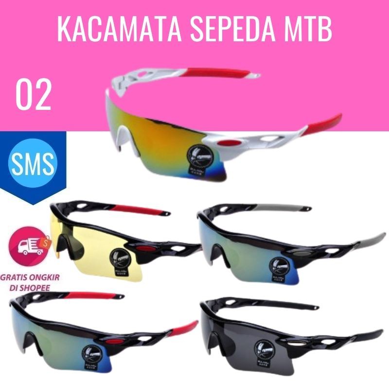 Kacamata Sepeda MTB Lensa Mercury Aksesoris Sepeda
