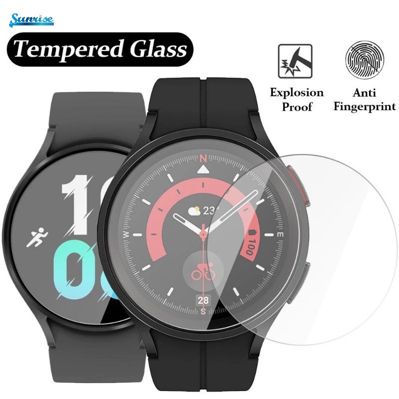 Film Pelindung Layar Full Cover Anti Gores / Ledakan Sensitifitas Tinggi Untuk Samsung Galaxy Watch 5 Pro