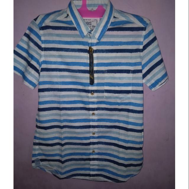kemeja lengan pendek lois original