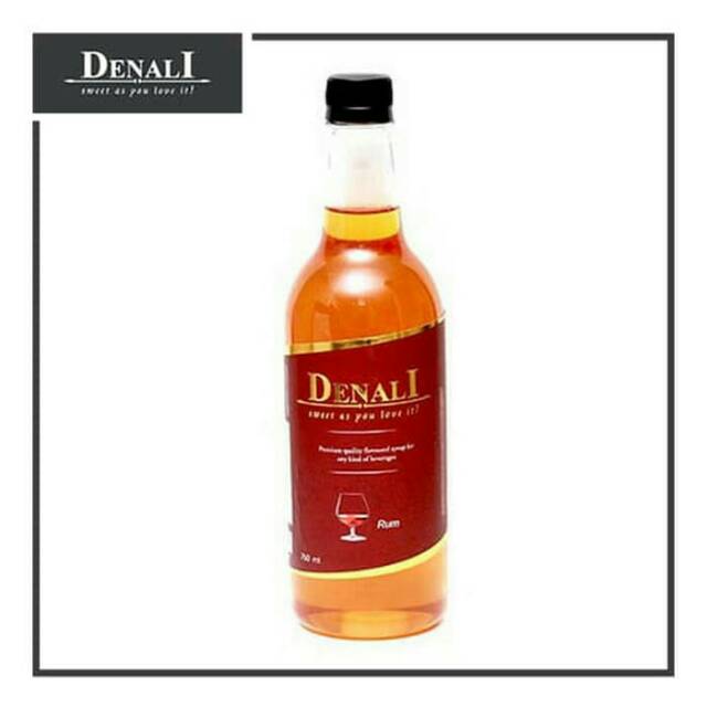 

Syrup denali rasa RUM 750ml