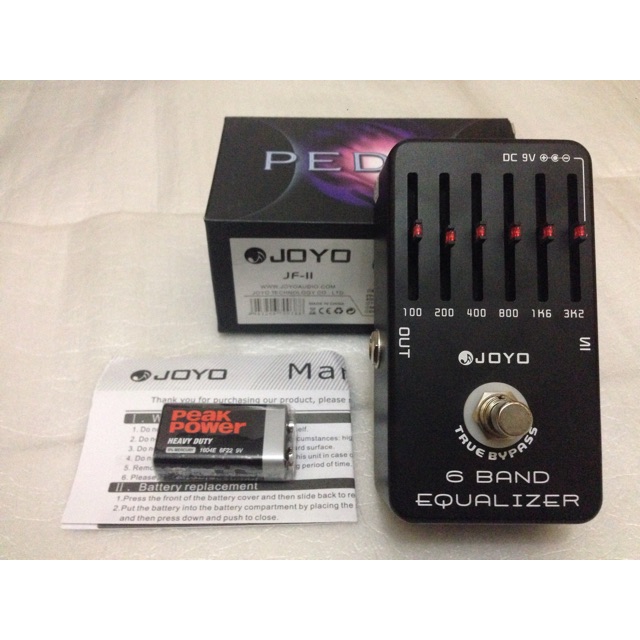 EFEK GITAR EQUALIZER JOYO JF-11 ORIGINAL