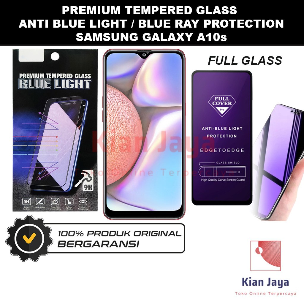 Tempered Glass Samsung Galaxy A10s Anti Blue Light Hp Temper Anti Gores