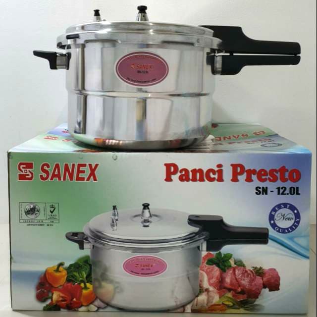 (PENGIRIMAN KHUSUS OJEK ONLINE) Panci Presto Sanex 12 liter