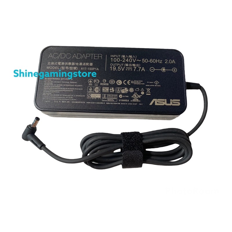 Charger Adaptor ASUS ROG GL503G GL503GE GL503V GL503VD GL503VM FX504GM 19.5V-7.7A 150W 5.5mm*2.5mm