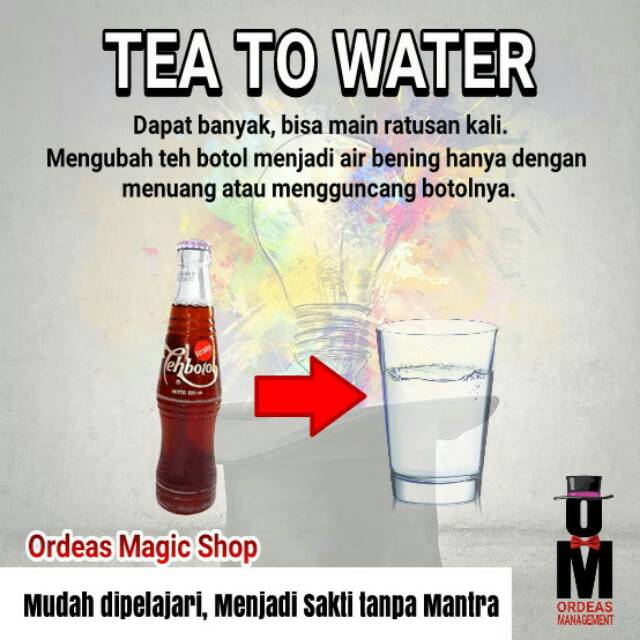 TEA TO WATER | Alat Sulap