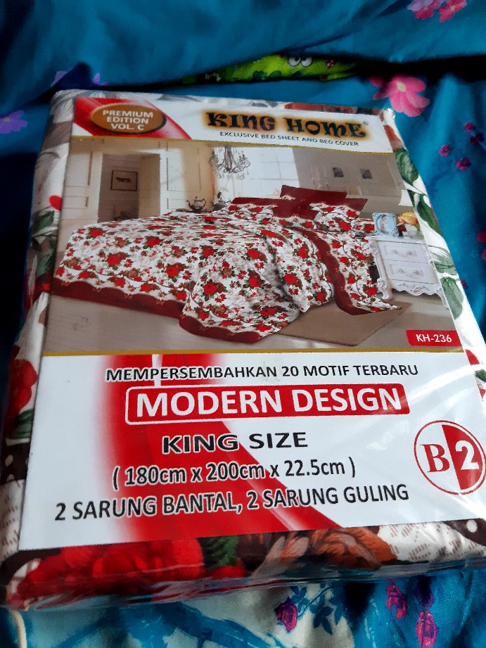 Sprei Bonita Disperse 120 160 180 3d Random Motif