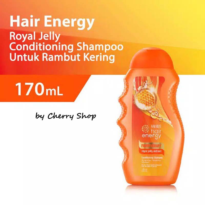 [170ML] MAKARIZO Hair Energy Conditioning Shampoo Botol Shampo Pembersih Rambut 2in1 Cherry Shop