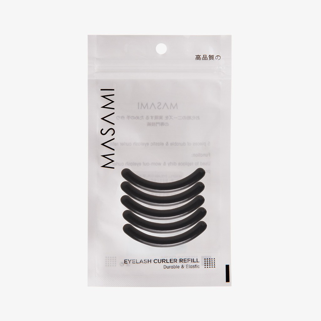 Masami Eyelash Curler in Dark Chrome Refill