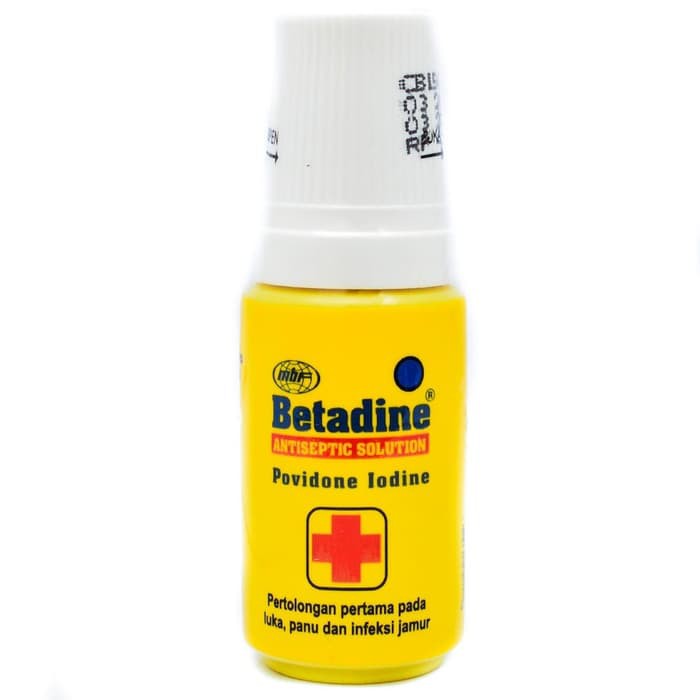 BETADINE ANTISEPTIC SOLUTION 5ml obat luka