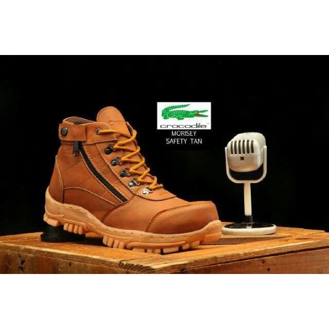 sepatu boots pria crocodile morisey safety boot murah Crocodile