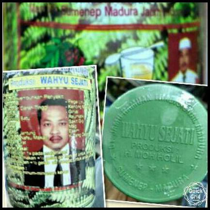 

Jamu Wahyu Sejati Serbuk Rasa Kopi Kaleng Tradisional Madura