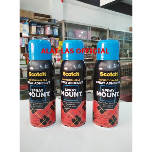 

3M Scotch Spray Mount U.S.A. - Repositionable Adhesive / Lem Semprot