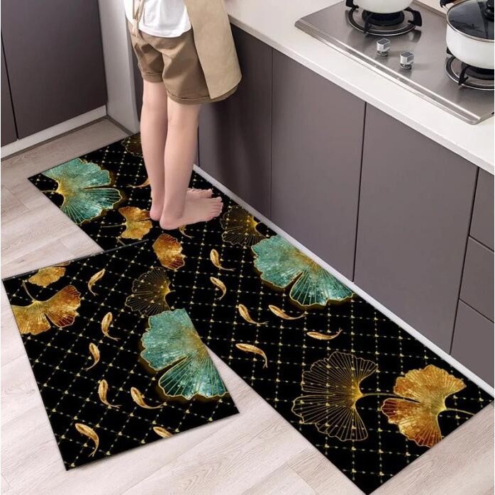 TOKOMUDA Keset Kaki Pintu Kamar Antislip Keset Dapur Kitch Trendy Door Floor Mat Trendy 2in1 LWK02