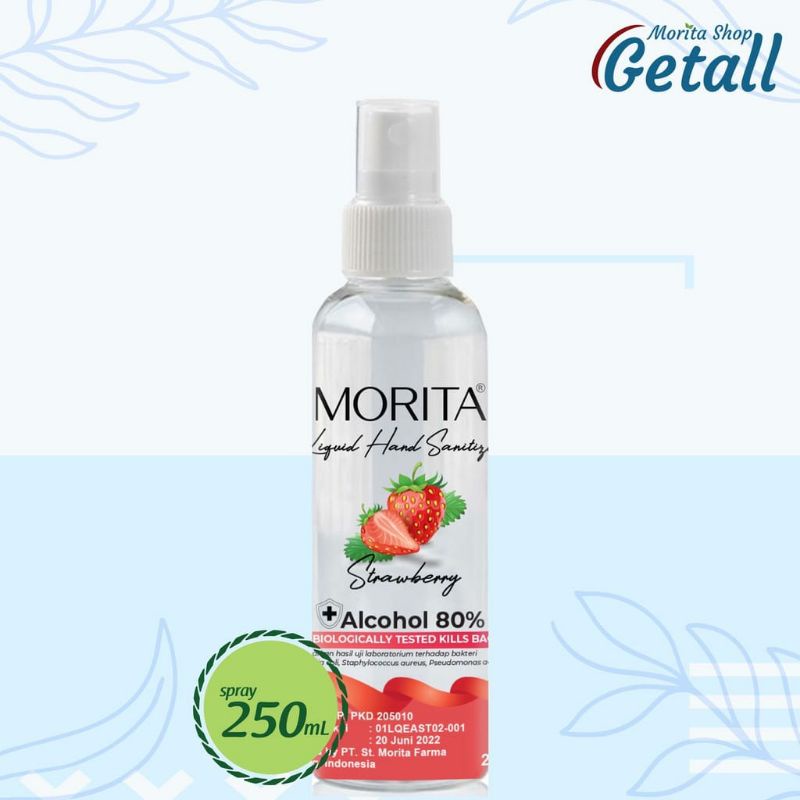 HAND SANITIZER LIQUID MORITA 250 ML Original