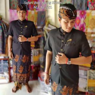  Baju  safari  bali  Baju  adat bali  pria Baju  khas  bali  