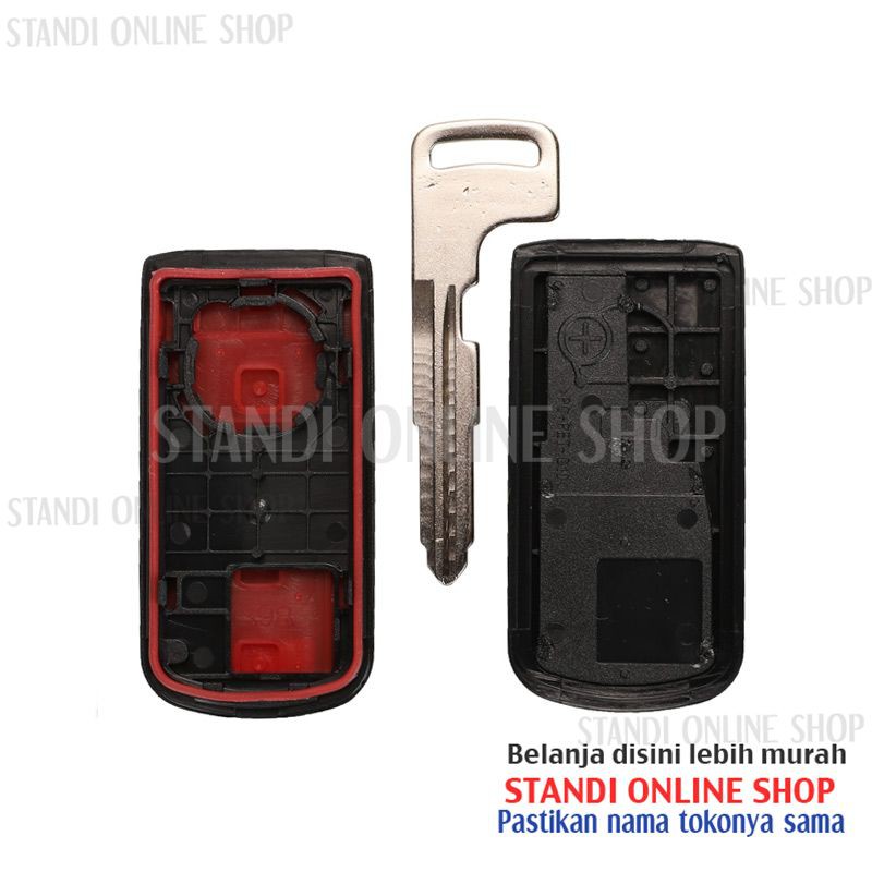 Cassing Remote Kunci SmartKey Mirage Outlander Pajero Xpander 2 Tombol