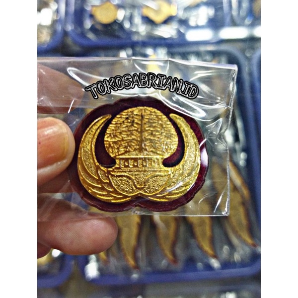 Pin Korpri Perkat magnet Bahan Kuningan