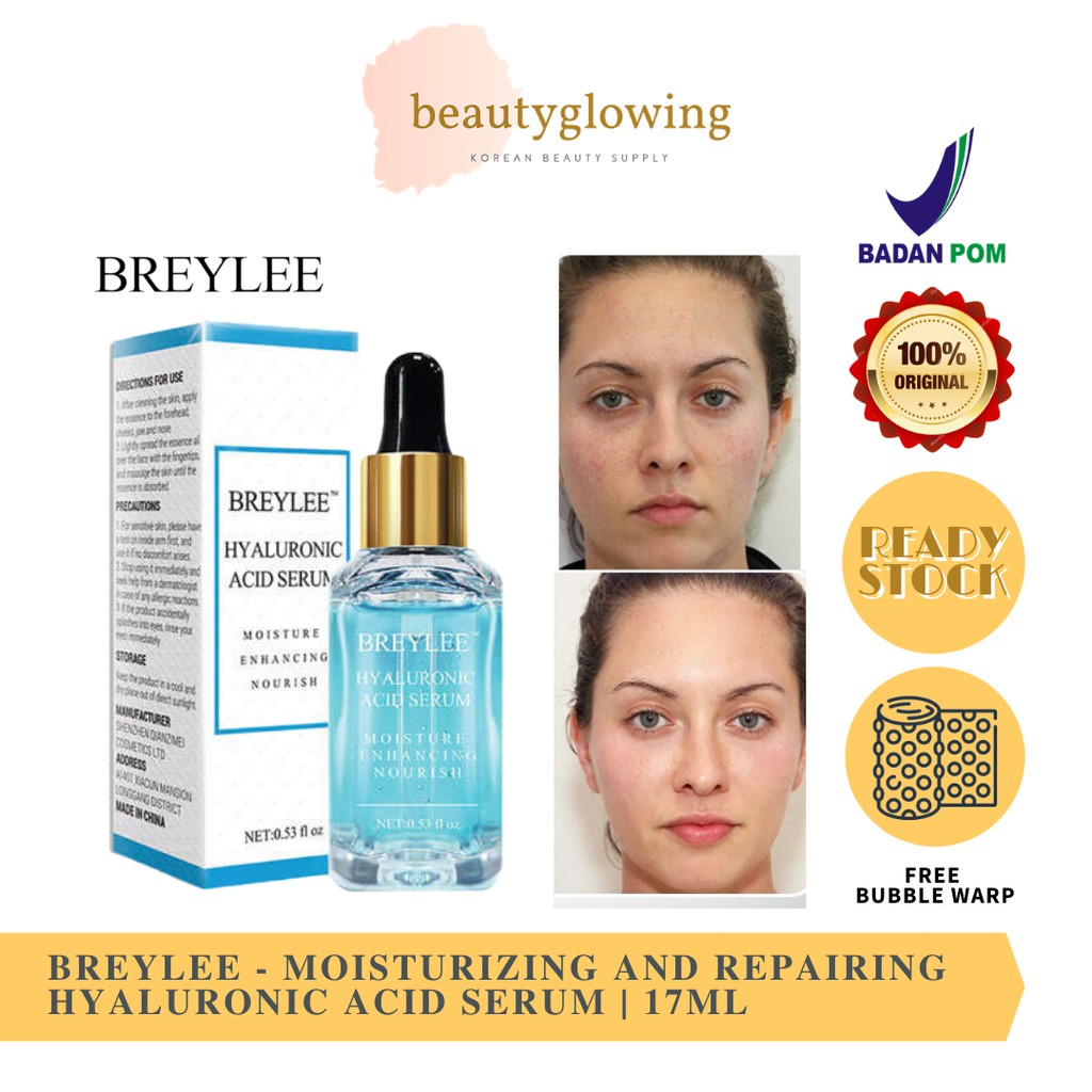 BREYLEE Serum Hyaluronic Acid - Melembabkan Wajah (17ml)