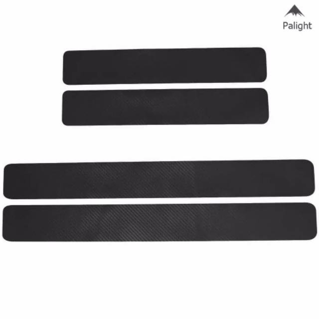 Stiker pelindung pintu karbon 4pc