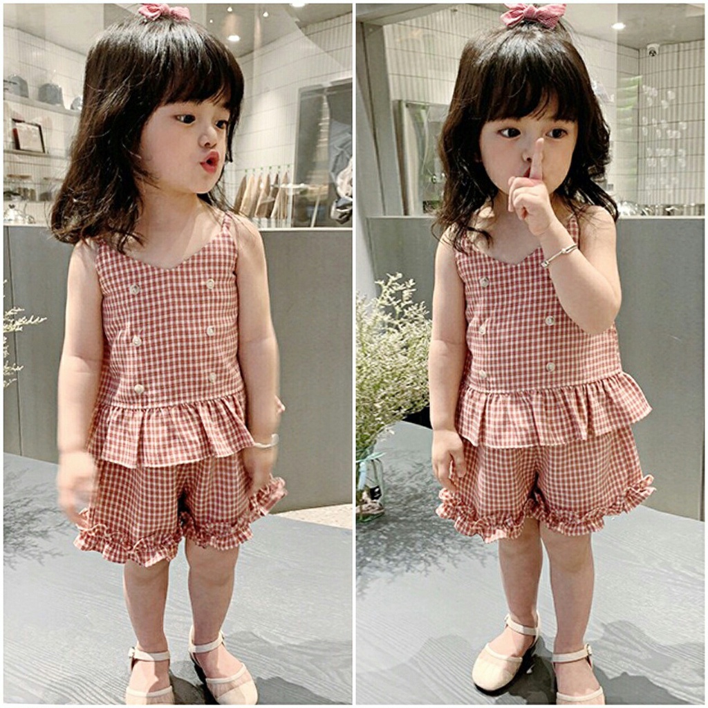 Baju anak 3 tahun Set Bianca|Set Angel|Set Combi|Set Polos baju anak perempuan MS