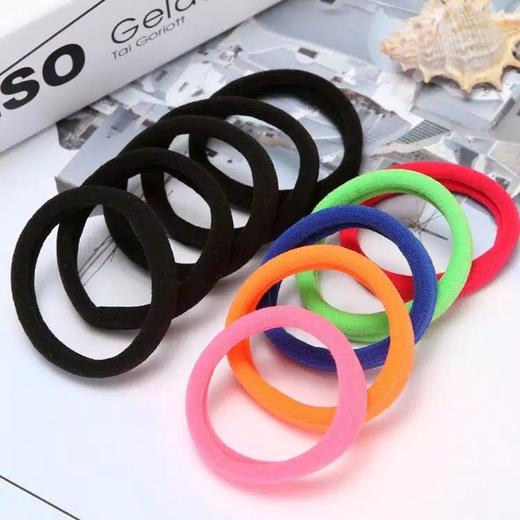 Kunciran Ikat Rambut Donat Karet Rambut Iket Kuncir Rambut PGM L39