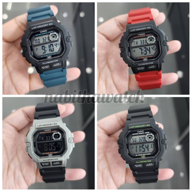 Jam Tangan Pria Casio WS-1400H New 1400 Original Garansi Resmi