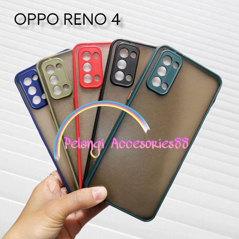 CASE OPPO RENO 4 SOFTCASE CASE DOVE CASE FULL COLOUR